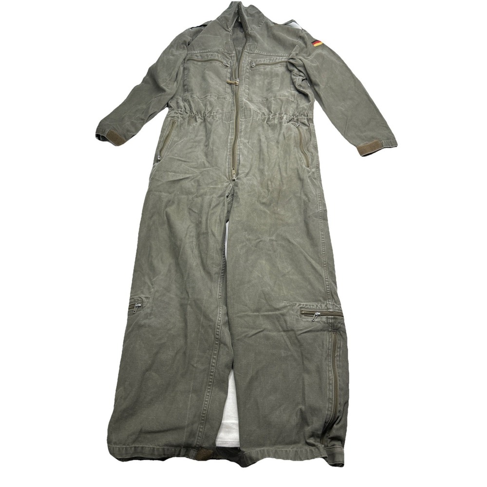 GE Wintex Apparell Vintage Military Coverall Workwear Flight Suit Baumwolle
